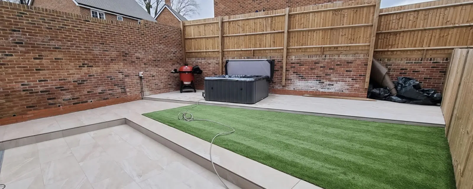 Driveway and patio project Farnborough — project 9