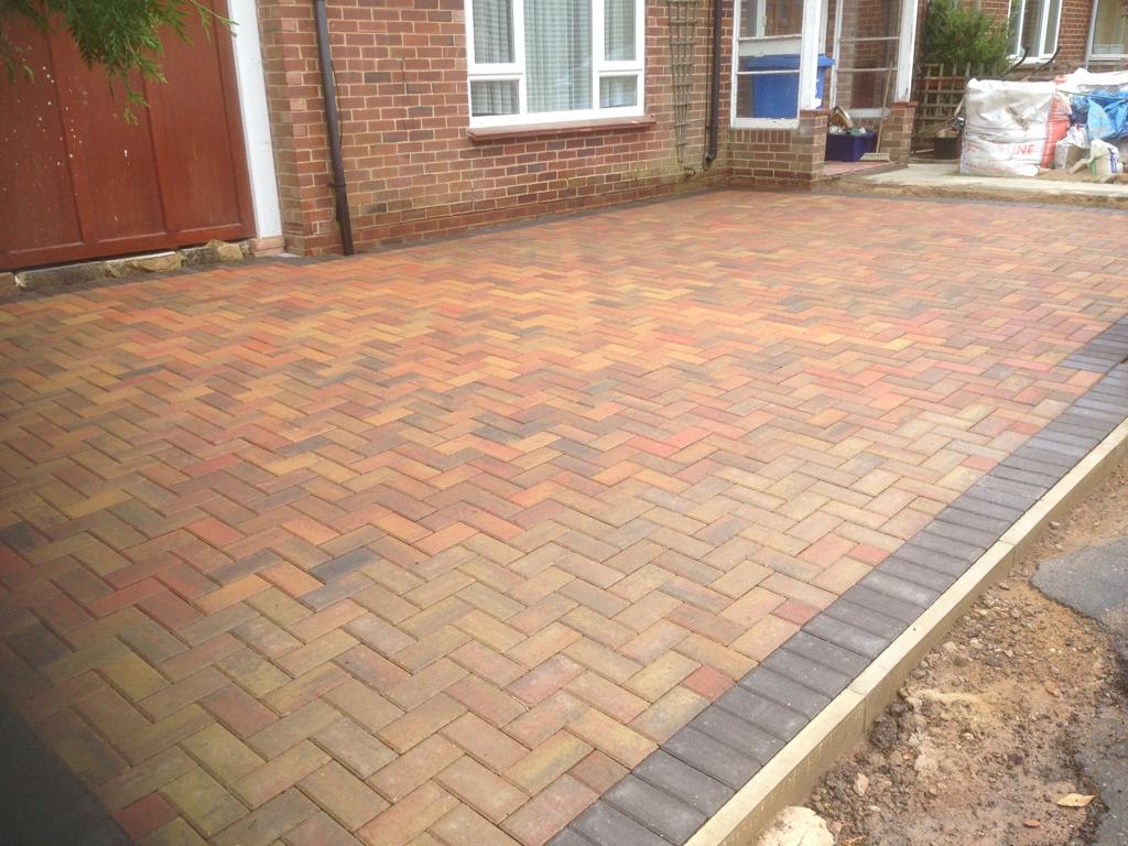 Block paving driveway project in Farnborough, Hampshire — project 7