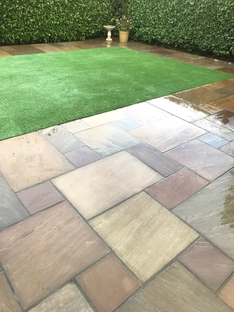 Garden paving project in Farnborough, Hampshire — project 6